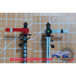 Semaforo ad ala FS 1° Cat. illuminato e motorizzabile