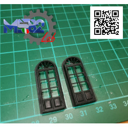 Porte stazione FS, Ante chiuse