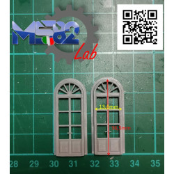 Porte stazione FS, Ante chiuse