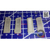 Persiana per finestra ad arco con ante separate, H0, cod. 10040124